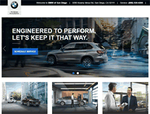 Tablet Screenshot of bmwserviceinsandiego.com